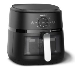 Philips Airfryer Serie 2000 NA231/00 Freidora de Aire 13 en 1 con Ventana 6.2L 1700W Negra