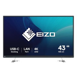 Monitor Eizo FlexScan EV4340X-BK 42.5" UltraHD 4K 5 ms IPS Altavoces USB KVM