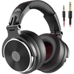 Auriculares OneOdio Pro-50 con cable, sonido alta resolución, cómodos y desmontables negros