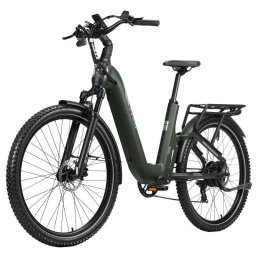 Bicicleta Eléctrica TTGO E-SUVO Motor 250W Batería 48V 15Ah Neumáticos 27,5