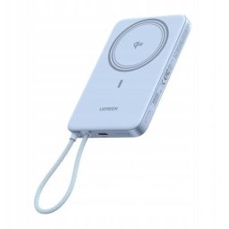 Power Bank Ugreen PB570 10000 mAh 30 W Carga inalámbrica Azul