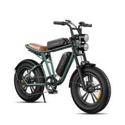 Bicicleta Eléctrica ENGWE M20 750 W Neumáticos 20" Batería Doble 48 V 13 Ah Verde