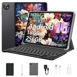 Tablet Micrear K30 WiFi 10,1" 6GB 256GB Negro con Teclado