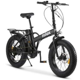 Nilox X5 PRO Bicicleta Eléctrica 20 pulgadas 10000mah 60km de Autonomía Negra