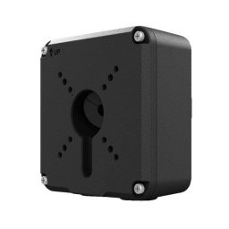 Caja de Conexiones Negra para Cámaras Bullet Uniview, resistente