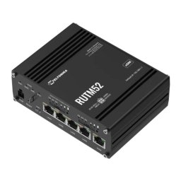 Router Teltonika RUTM52 5G Wi-Fi 5 3,3 Gbps doble SIM y eSIM