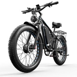 Bicicleta eléctrica E-Bycco EB7Pro 2000 W 48 V 23 Ah 26" negra