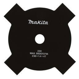 Disco Makita B-14118 de 4 dientes 230 mm x 25,4 mm