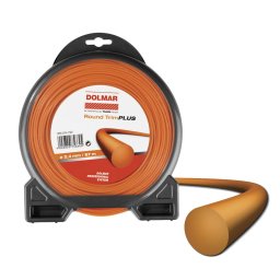 Hilo de nylon Dolmar 369224793 Round Trim Plus 2.4 mm x 87 m