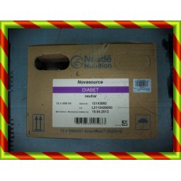 NOVASOURCE DIABET SMARTFLEX 500ML 12 UDS 504434 NOVASOURCE DIABET - (500 ML 12 SMARTFLEX NEUTRO )