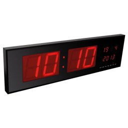 WC208 RELOJ PARED CON LEDS ROJOS 830x230x40mm