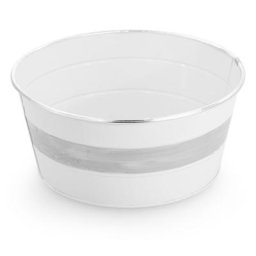 Coupe déco en zinc, 27,5 cm Ø