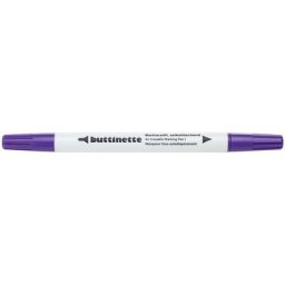 buttinette Feutre pour tissus, auto-effaçable, violet, 1 pièce