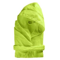 buttinette Peignoir éponge à broder, 7/8A, citron vert
