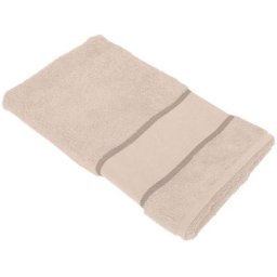 buttinette Serviette de toilette éponge à broder, taupe