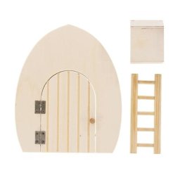Miniature ""porte ovale"", 3 pièces
