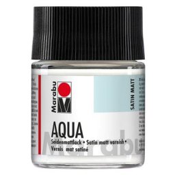 Marabu Vernis à base d'eau, aspect mat satiné, 50 ml