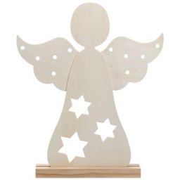 Figurine en bois ""ange"", 37 x 44 cm