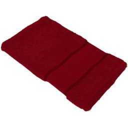 buttinette Serviette de toilette éponge à broder, rubis