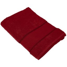 buttinette Serviette / drap de douche éponge à broder, rubis