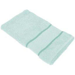 buttinette Serviette de toilette éponge à broder, bleu pigeon