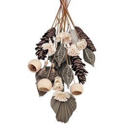 Assortiment pour composition florale funéraire, gris