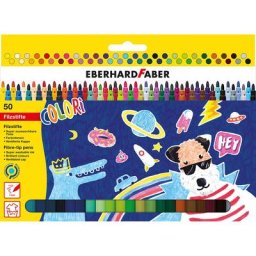 Feutres, multicolore, 50 feutres