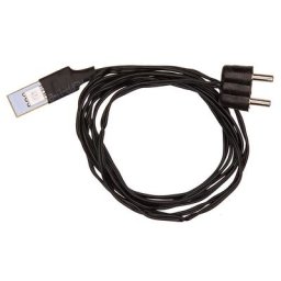 Éclairage LED pour crèches, avec fiche mâle basse tension, bleu