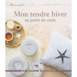 Livre ""Mon tendre hiver au point de croix