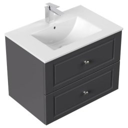 Meuble salle de bain Firenze 70 Cottage Anthracite