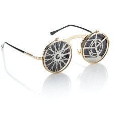 Lunettes""Steampunkt"", doré