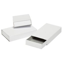 Petites boîtes en carton, 11 x 6 x 2 cm, 12 pièces
