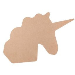 Licorne en MDF, 40 x 63,5 cm