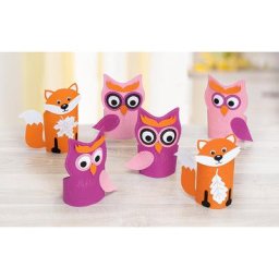buttinette Kit créatif lampions à picoter ""automne"", 6 lampions