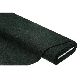 Feutrine, épaisseur : 4 mm, vert foncé chiné