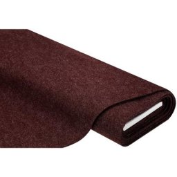 Feutrine, épaisseur : 4 mm, bordeaux chiné