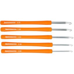 buttinette Kit de crochets, épaisseur : 2 - 4 mm Ø