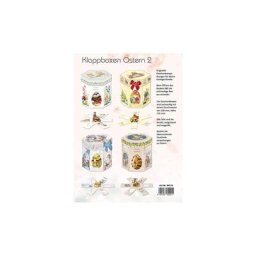 Kit créatif boîtes surprises ""Pâques 2"", 10,5 cm Ø