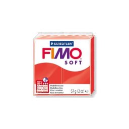 Pâte FIMO Soft, rouge indien, 57 g
