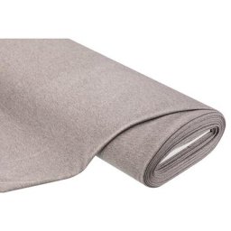 Tissu sweat ""Basic"", avec envers doux et gratté, gris chiné