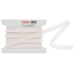 Galon à franges, écru, largeur : 2 cm, longueur : 5 m