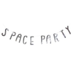 Guirlande en papier ""space party"", 2 m