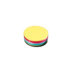 Papier à plier, rond, multicolore, Ø 16 cm, 600 feuilles