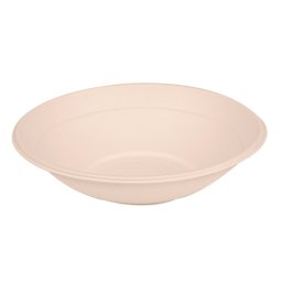 Bol rond en bagasse - Naturel - 700 ml - carton de 400 units