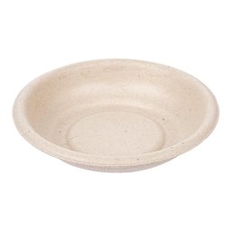 Mini Bol rond en bagasse - Naturel - 7.7 x 1.5 cm - carton de 2000