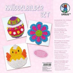 Ursus Kit créatif ""motifs printemps en boulettes de papier de soie"", 6 pièces