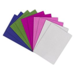 Papier cartonné scintillant ""tendance"", 20 x 30 cm, 10 feuilles