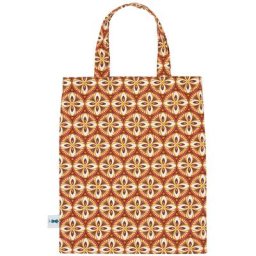 Kit couture ""lunch-bags à motif graphique"", pour 2 sacss, bordeaux/multicolore