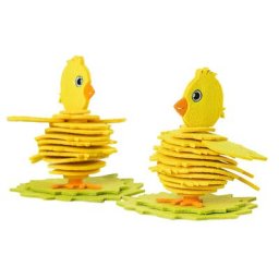 Kit créatif en feutrine ""poussins