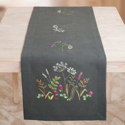 Chemin de table ""fleurs des champs